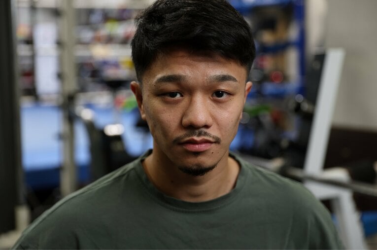 スーパーバンタム級初戦で思わぬ苦戦を強いられた中谷潤人が12Rにわたる激闘の舞台裏を明かしたインタビュー（前編） ／ photograph by Shigeki Yamamoto