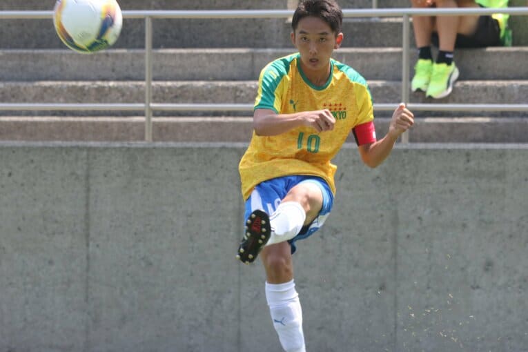 帝京10番FW伊藤聡太（3年）©︎Takahito Ando