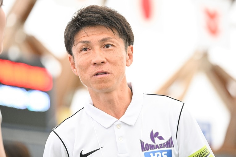 駒大の藤田監督　©Nanae Suzuki