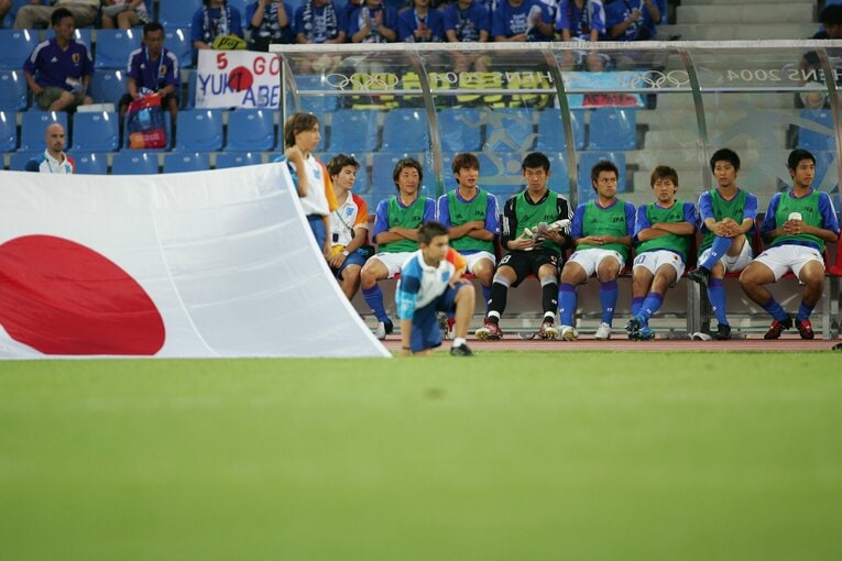2004年アテネ五輪　©︎Takuya Sugiyama/JMPA
