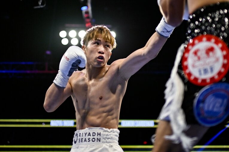 5月4日のカルデナス戦でダウンを奪われるも、8回TKO勝利となった井上尚弥　©Hiroaki Finito Yamaguchi