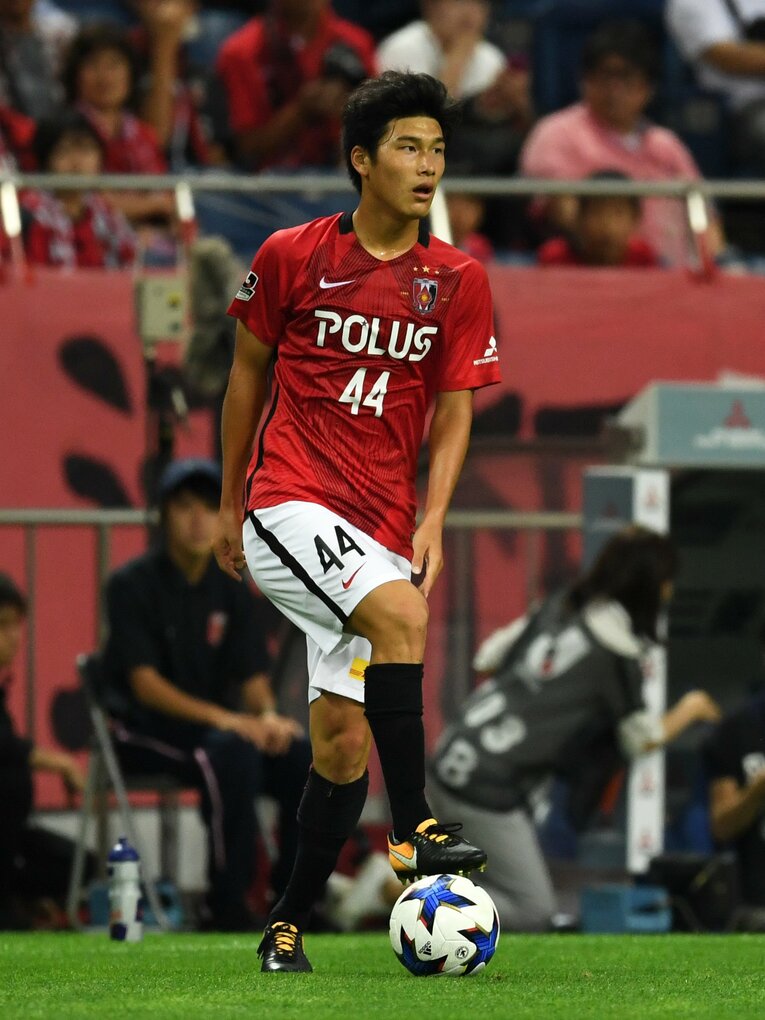 2017年、当時高校3年生で18歳の橋岡　©Etsuo Hara/Getty Images