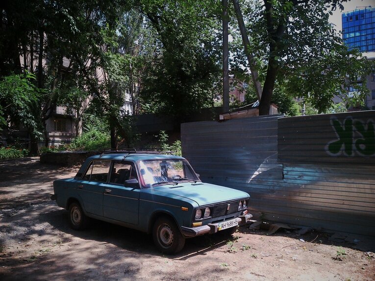 EURO2012でのウクライナの街の様子　©Takuya Sugiyama