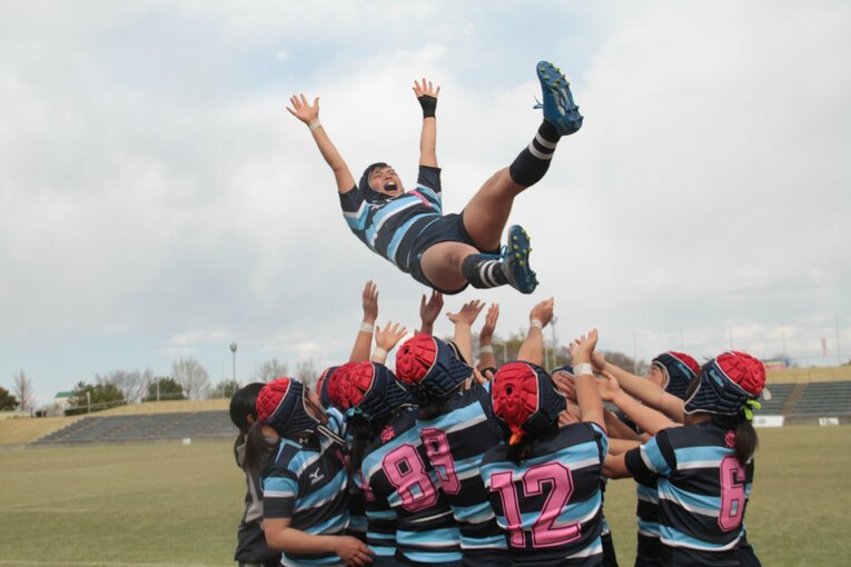 高校時代の青木さん　©Nobuhiko Otomo