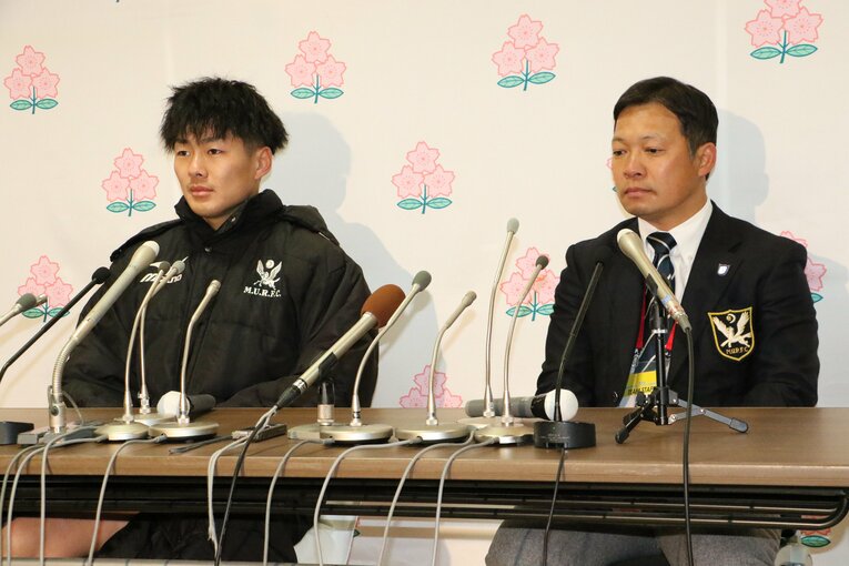 明大時代は主将も務め、2018年に大学日本一も経験　©Nobuhiko Otomo