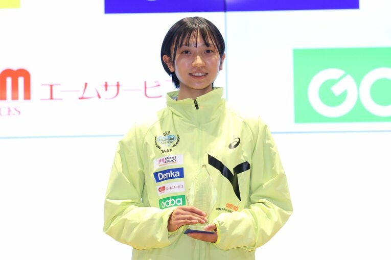 日本陸連の選ぶ次世代強化選手である「ダイヤモンドアスリート」にも選出　©AFLO