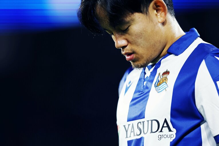 キックオフ直前、大きく息を吸い込み、一瞬だったが瞑想するようにみえた　©Daisuke Nakashima