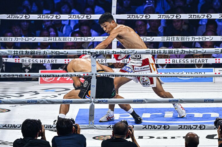中谷潤人vs.ペッチ・ソー・チットパッタナ（WBC世界バンタム級タイトルマッチ）©Takuya Sugiyama