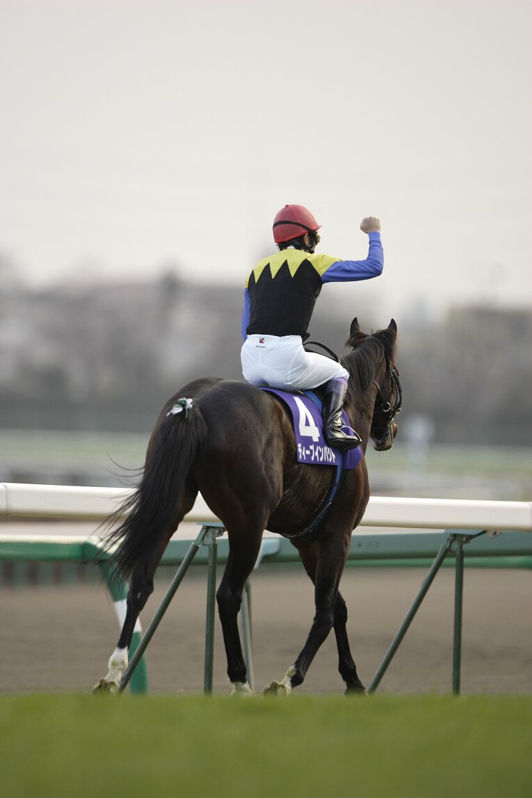 武豊とディープインパクト（2006年・有馬記念）©Takuya Sugiyama