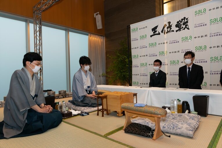 2020年の王位戦　©日本将棋連盟