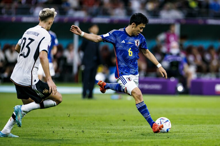2022年カタールW杯 ドイツ戦　©︎Kiichi Matsumoto／JMPA