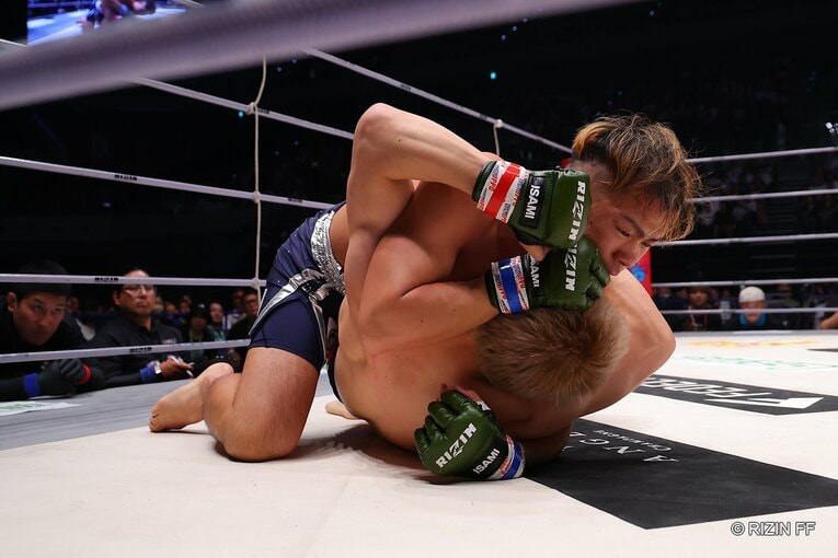 『RIZIN.42』YA-MAN vs 三浦孝太　©RIZIN FF
