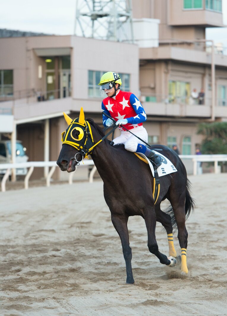 2017年、騎手免許を再取得し地方競馬通算2000勝を達成　写真提供：TCK（東京シティ競馬）