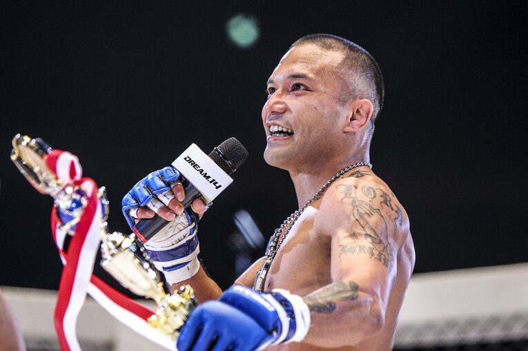 総合格闘技では最後の勝利となったDREAM.14でのキコ・ロペス戦