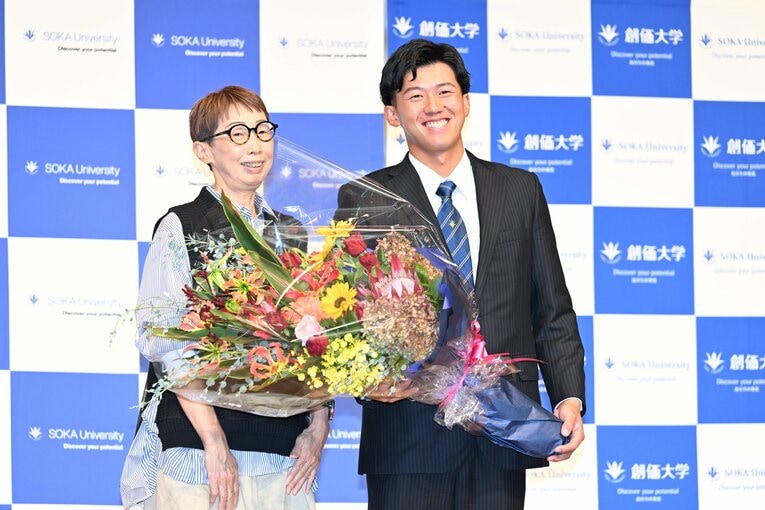 創価大・立石正広　©︎Keiji Ishikawa