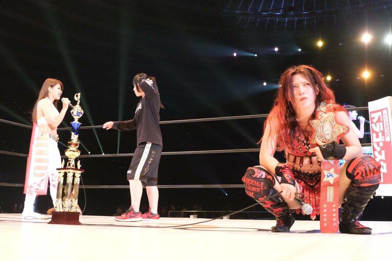 防衛に成功した林下詩美