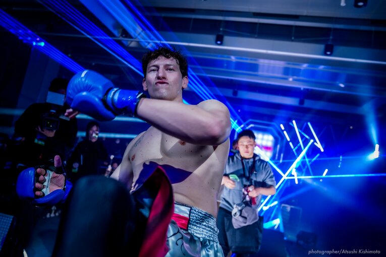 川島悠汰vsポーランドの刺客　©BreakingDown