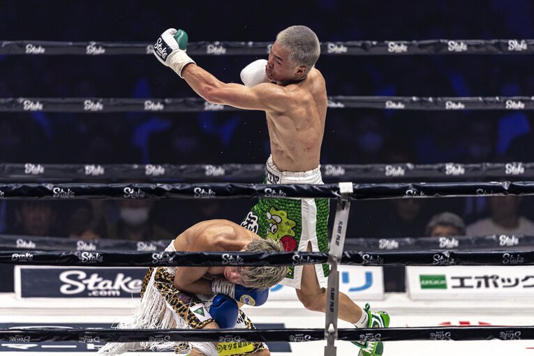 「パンチの筋肉になってきた」ボクサー那須川天心の肉体（1枚目／全3枚）©Takuya Sugiyama