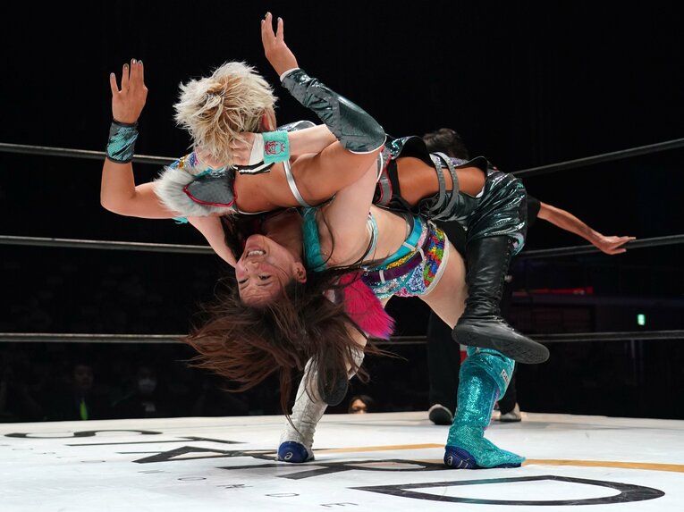 ファンも待ち望んだ、二段式ドラゴン・スープレックスの解禁だった