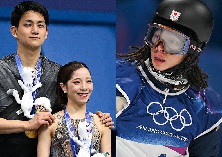 ミラノ・コルティナ冬季五輪を取材したブラジル人記者は、りくりゅうや平野歩夢ら日本人アスリートに感銘を受けたようだ ／ photograph by Asami Enomoto,Nanae Suzuki/JMPA