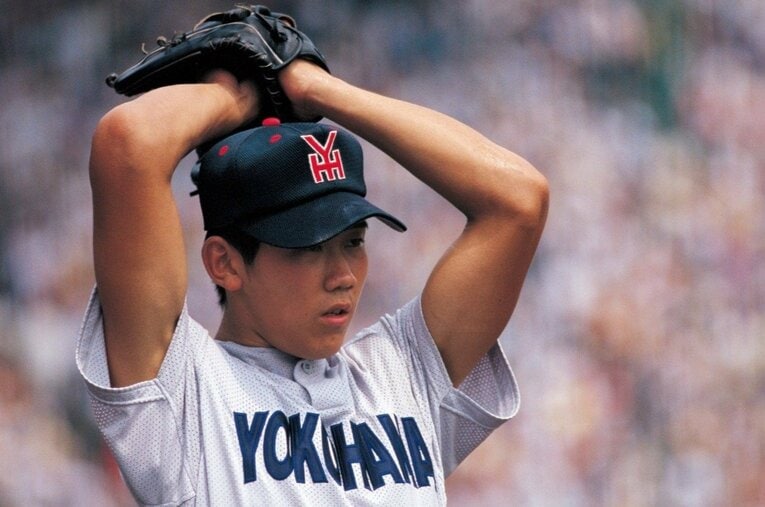 横浜高校“歴代最強エース”は誰なのか？ 松坂大輔と渡辺元智が語っていた“背番号1の条件”とは… ／ photograph by Hideki Sugiyama