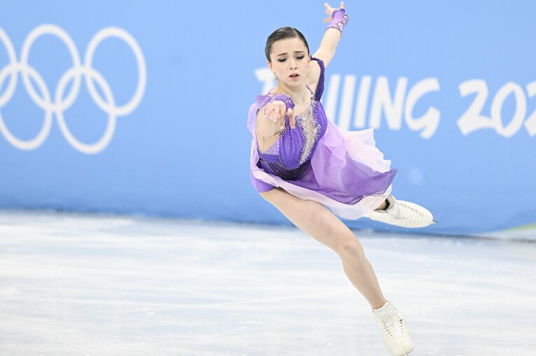 ワリエワの北京五輪SP　©Asami Enomoto/JMPA