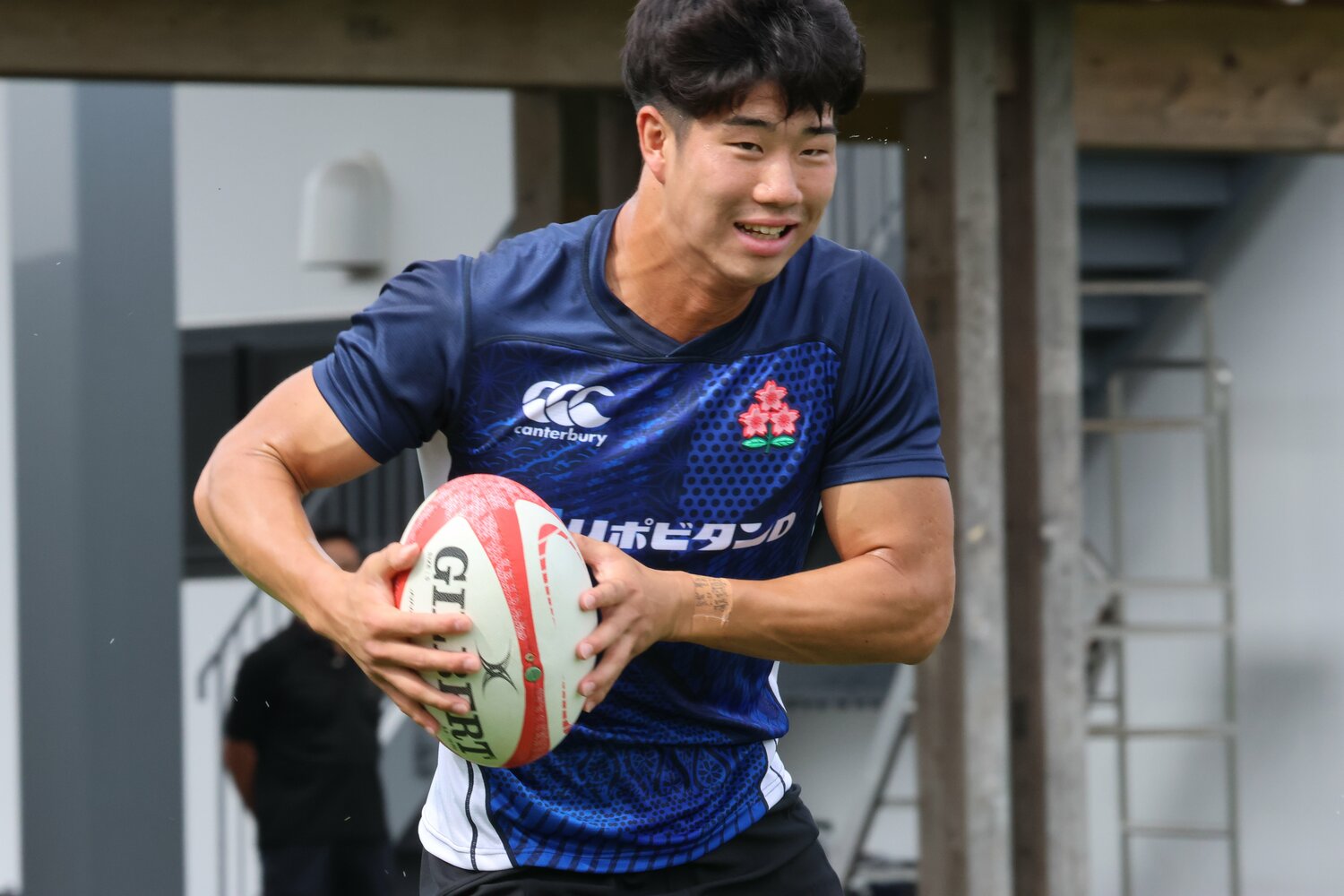 練習生として宮崎合宿に参加した早大2年の矢崎　©︎Nobuhiko Otomo