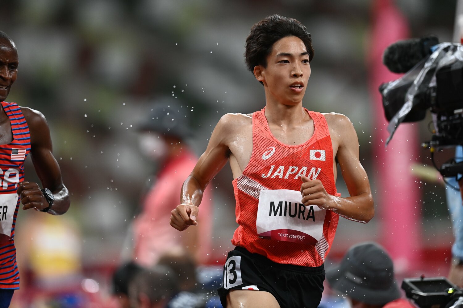 東京五輪にも出場した三浦龍司　©Naoya Sanuki