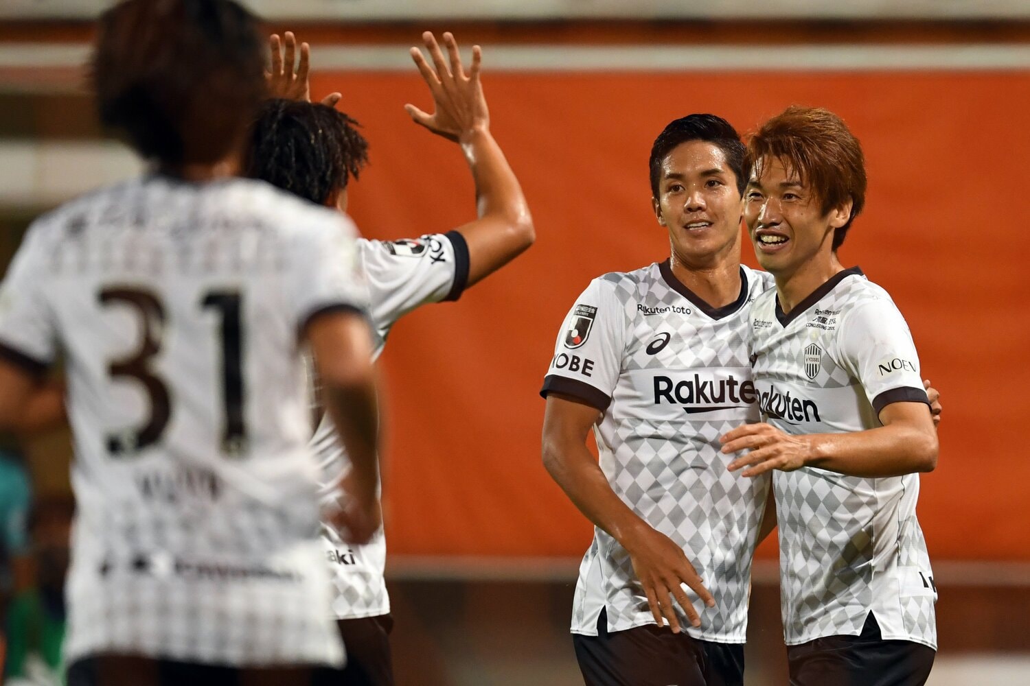 大迫勇也と武藤嘉紀は2021年8月に揃って神戸に加入した ©Getty Images