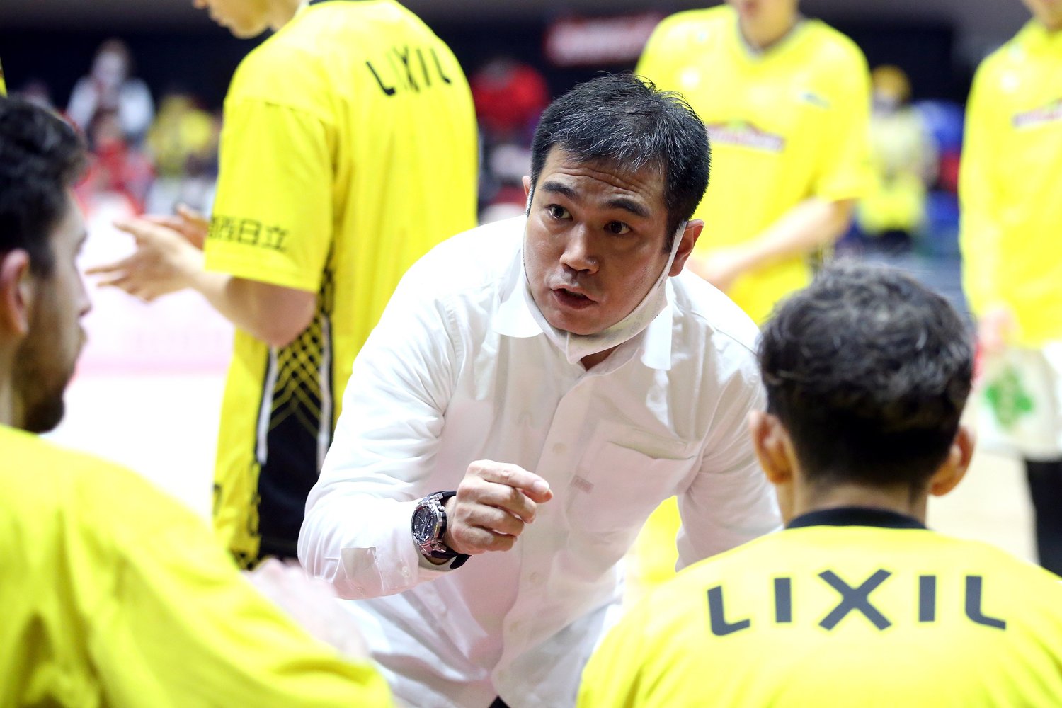 選手時代から相性は「むーさん」。琉球ゴールデンキングスHC時代はチームを2度のリーグ制覇に導いた　©B.LEAGUE