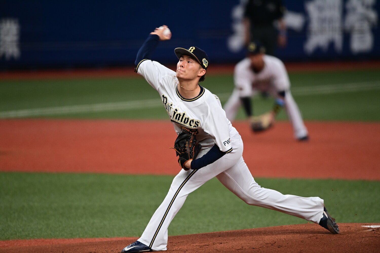 昨シーズン、“投手5冠”のエース山本由伸 ©Naoya Sanuki