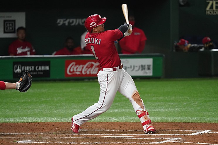 今年も3割をキープした鈴木誠也©Hideki Sugiyama