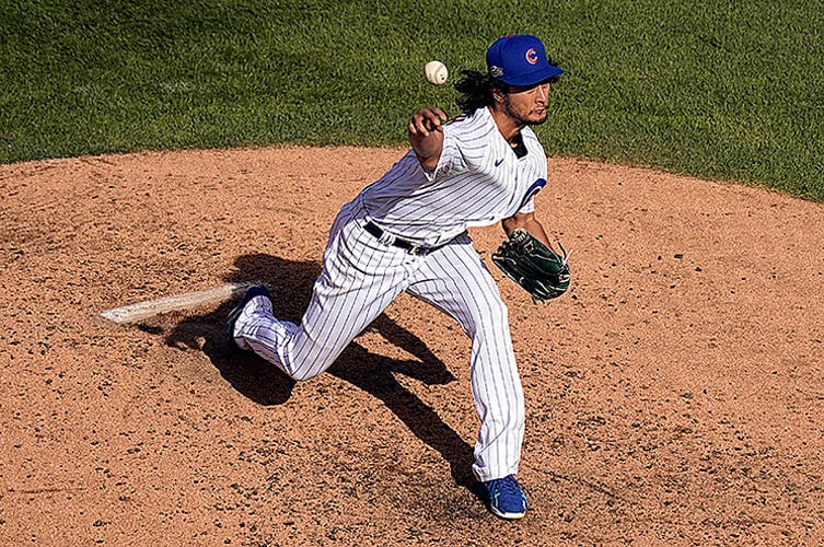 2020シーズンのダルビッシュは圧倒的な投球ぶりだった©Getty Images