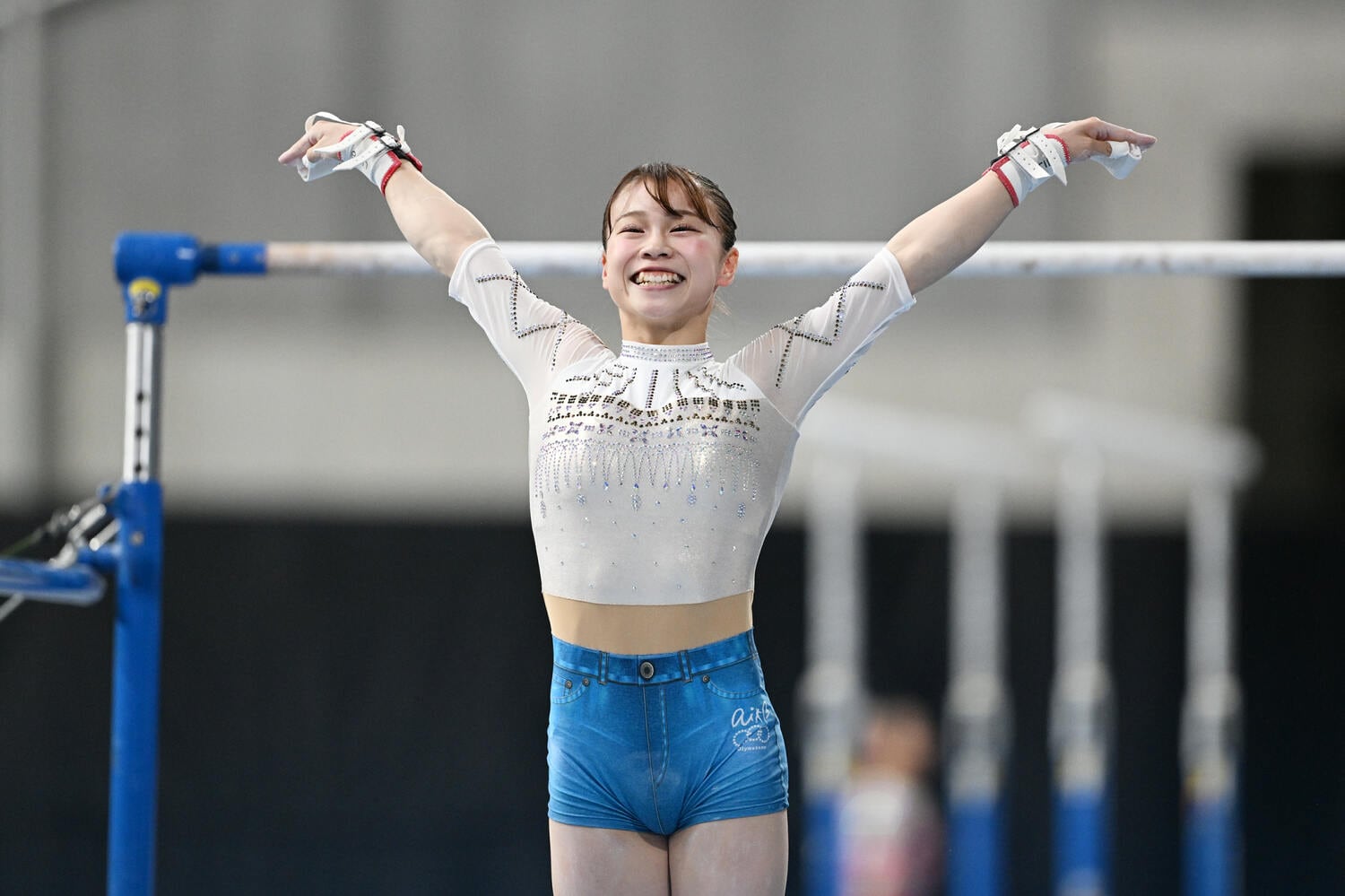 10年ぶりの優勝となった今年のNHK杯での表情　©AFLO