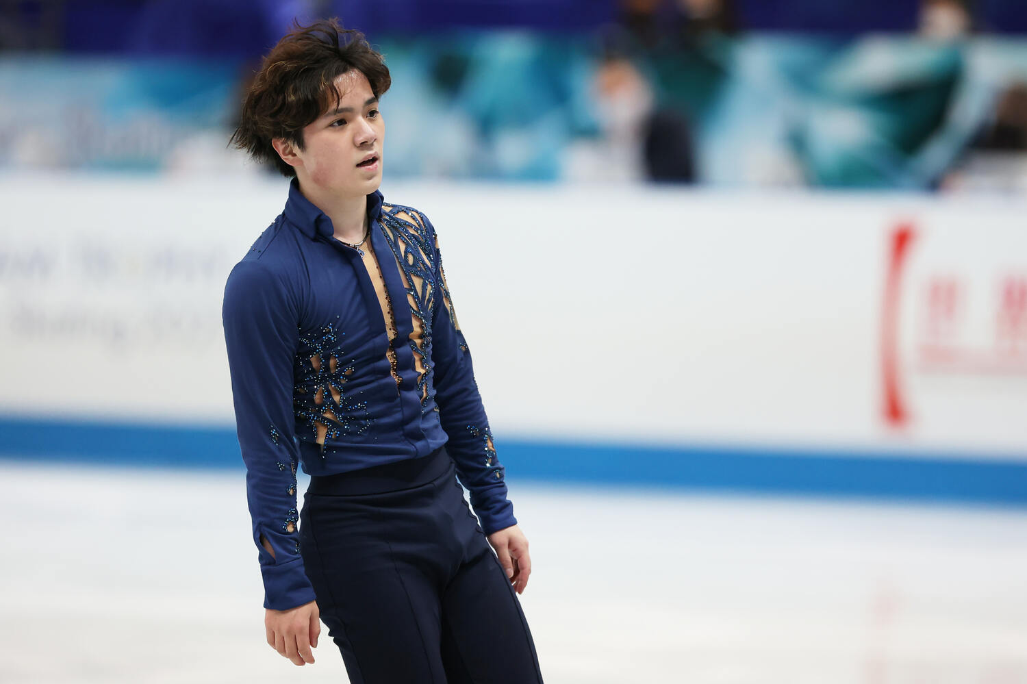 昨年の国別対抗戦ではショートプログラムで9位、翌日臨んだフリープログラムでも思うような結果は出せなかった　©AFLO