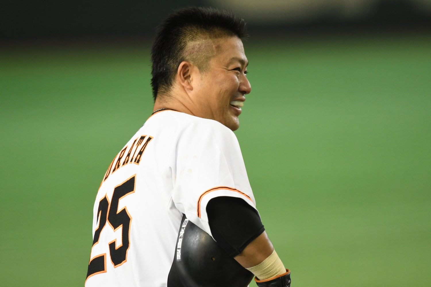 11年オフに横浜から巨人に移籍した村田修一・第2次原政権後期（12年～15年）にサードで起用された　©BUNGEISHUNJU