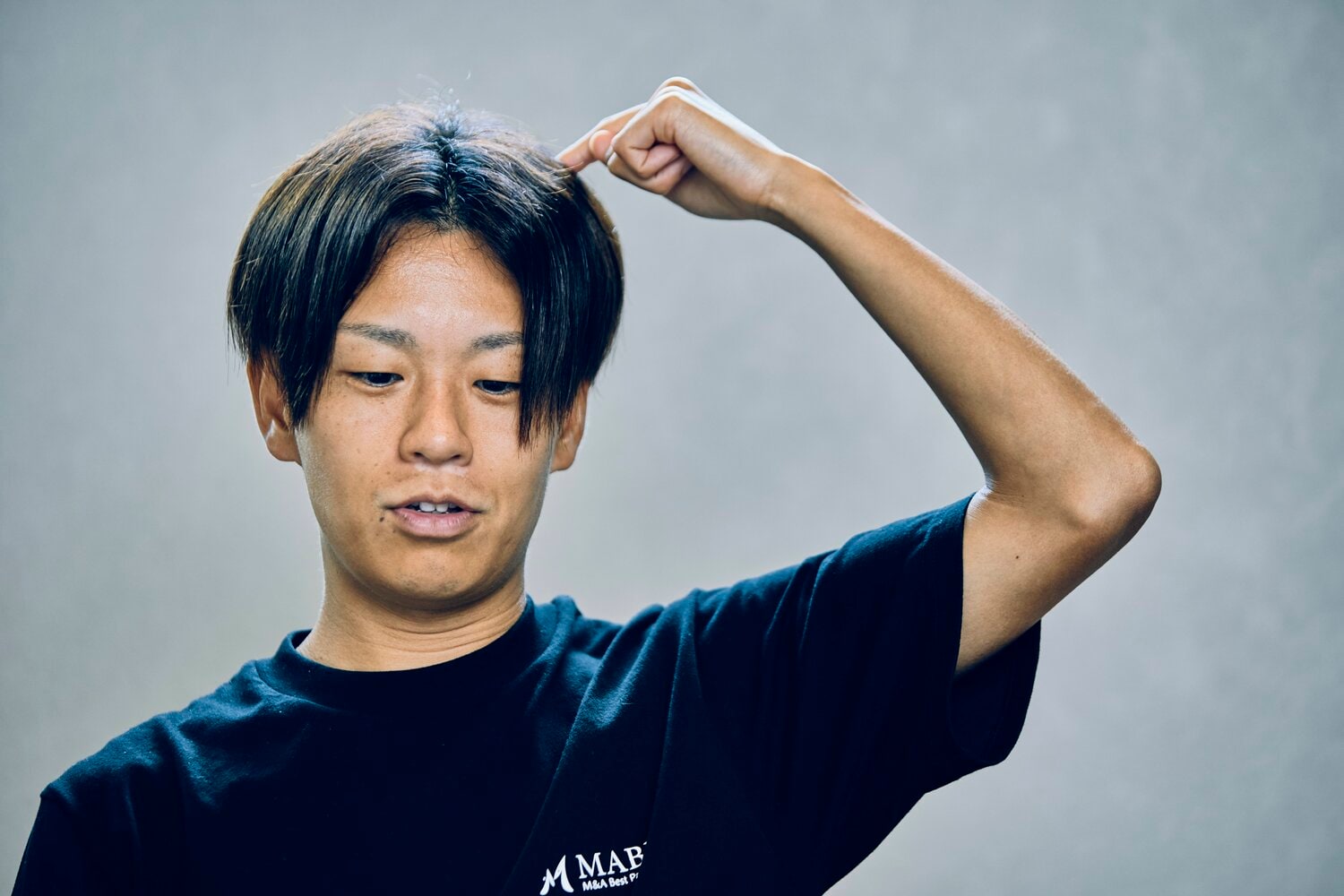 頭痛がおさまり、走ってみると感覚が術前と全く違った　©Kiichi Matsumoto