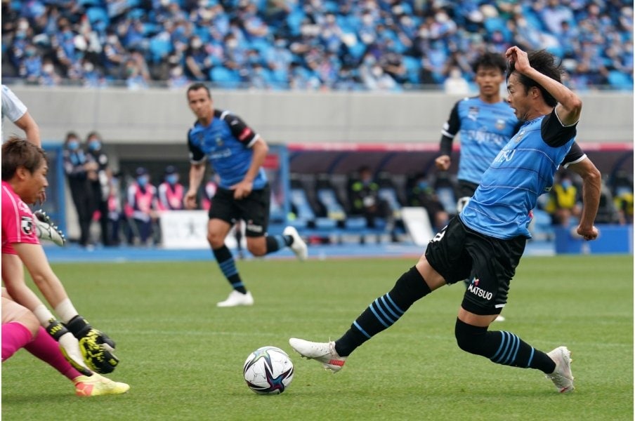 フロンターレでも抜群の存在感を示している©Etsuo Hara/Getty Images