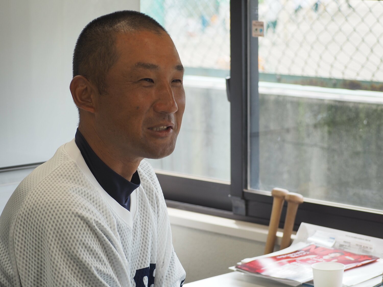 興国高の喜多監督　©Yu Saito