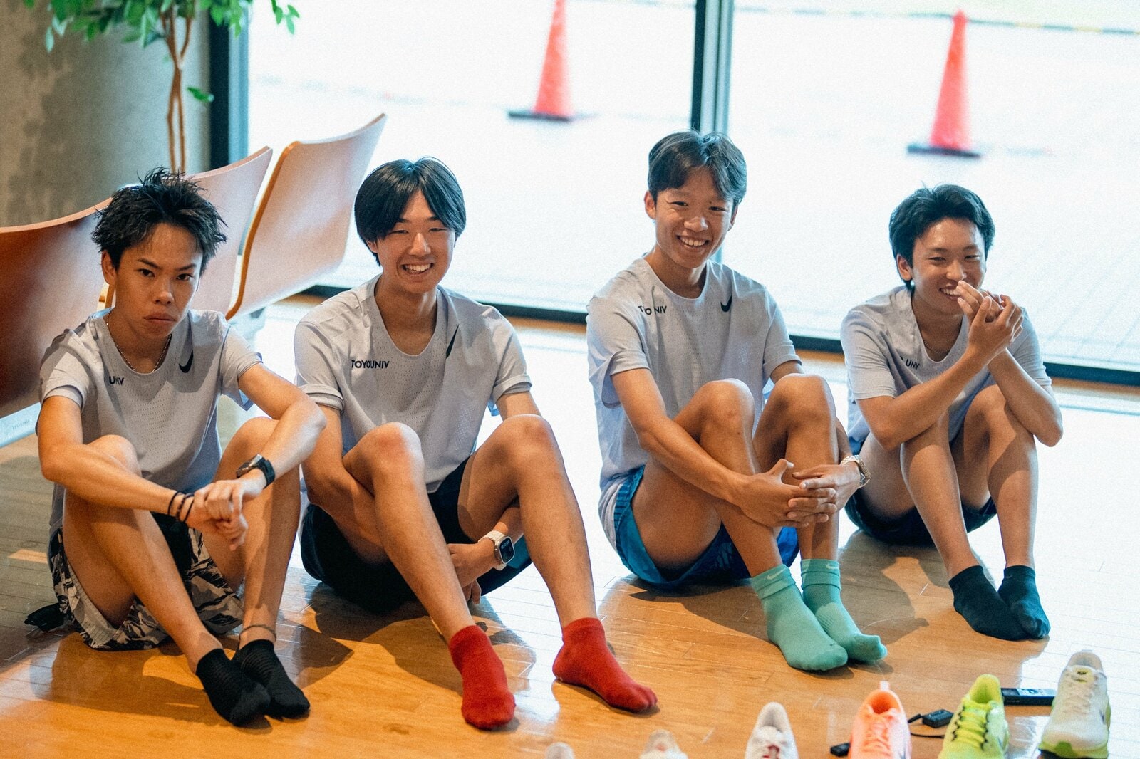 個性派の4年生の主力。photograph by NIKE