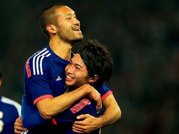 「運」をゴールに変えた川又堅碁の覚悟と準備。~ハリル采配に応えた代表初得点~<Number Web> photograph by J.LEAGUE PHOTOS