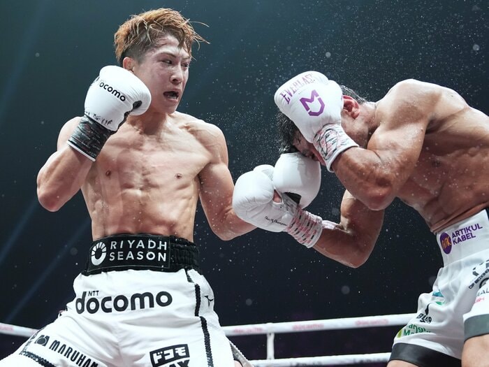 「アフマダリエフだから倒れなかったですけど…」“最も拳を交えた男”が明かす井上尚弥の進化「何しに来たのかな…絶望感があった」怪物との練習＜Number Web＞ photograph by Naoki Fukuda