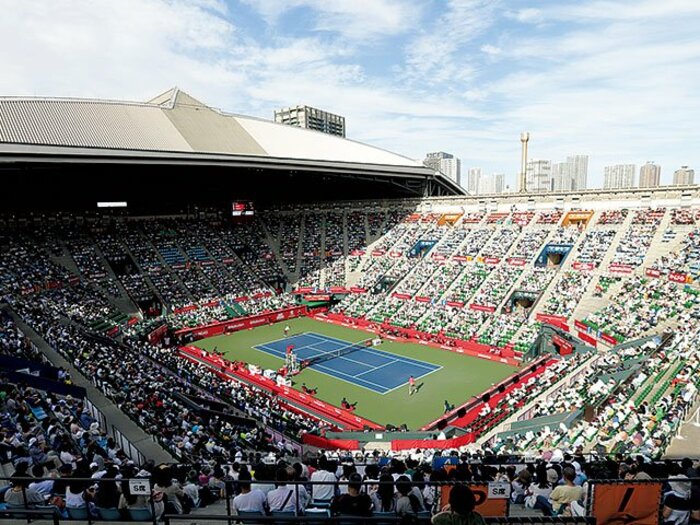 連日1万人を超す観客を動員。錦織ファンからテニスファンへ。~錦織敗退後も観客席が埋まる、という大切さ~<Number Web> photograph by Hiromasa Mano