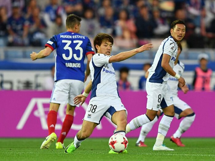 ガンバ堂安律、走るようになった！U-20W杯で主役を張れる根拠と自信。＜Number Web＞ photograph by J.LEAGUE PHOTOS