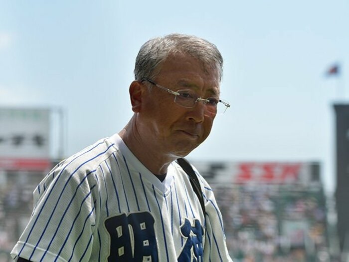 “力感ない剛腕”作新・今井を打てず。明徳・馬淵監督「春、勝つよ」と去る。<Number Web> photograph by Hideki Sugiyama
