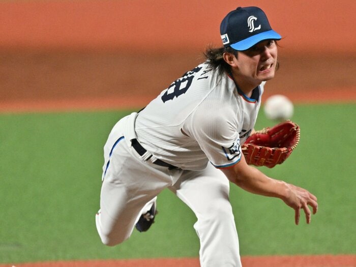 米メディアがいずれも「1億ドル超え長期契約」を予想の衝撃…西武・今井達也“メジャー争奪戦”の行く末は？「今オフの市場の中心に立っている」＜Number Web＞ photograph by Hideki Sugiyama