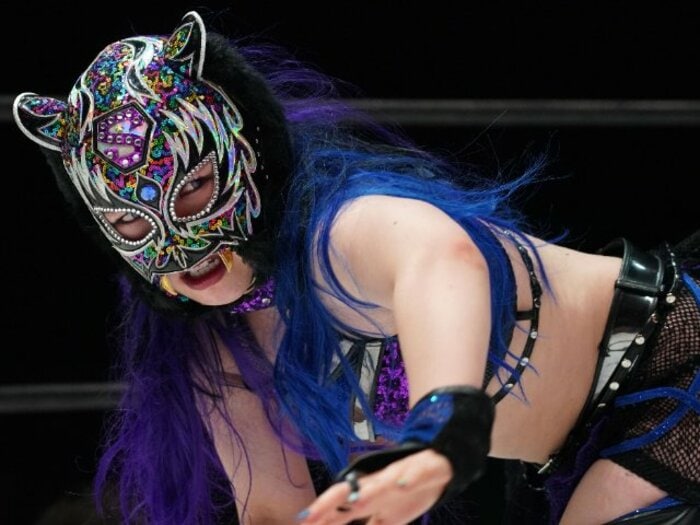 「もっともっと“黒い虎”に」…“闇堕ち”で大変身、スターライト・キッドが狙う“因縁のベルト”と“岩谷麻優超え”の意味とは？＜Number Web＞ photograph by Essei Hara