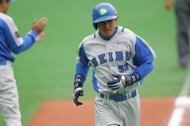 まだ背番号「52」だった頃の栗山巧　©BUNGEISHUNJU