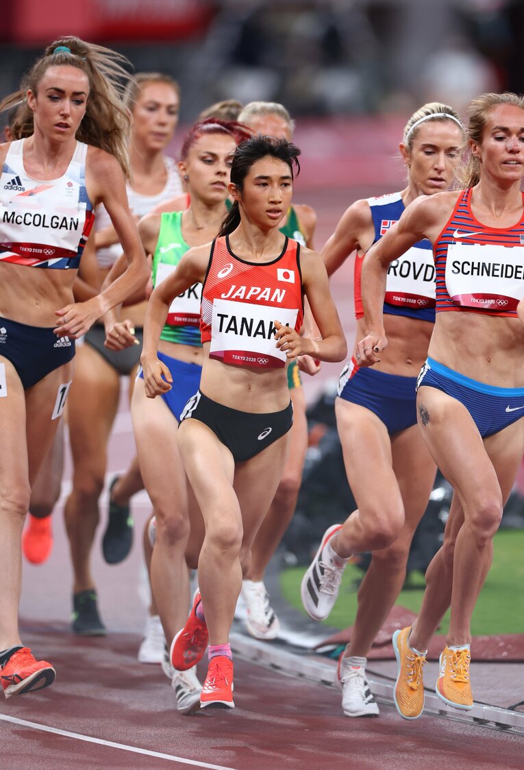 東京五輪1500ｍの準決勝では日本人女子初の4分切りとなる3分59秒19をマーク　©︎JMPA