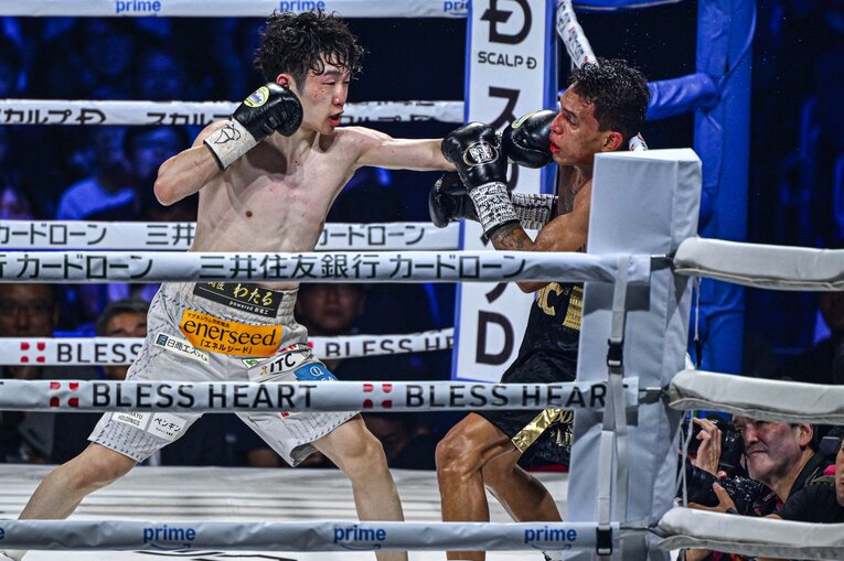 寺地拳四朗vs.クリストファー・ロサレス（WBC世界フライ級タイトルマッチ）©Takuya Sugiyama